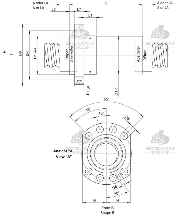 STEINMEYER施坦梅尔 3426/20.50.6.8 施坦梅尔丝杆