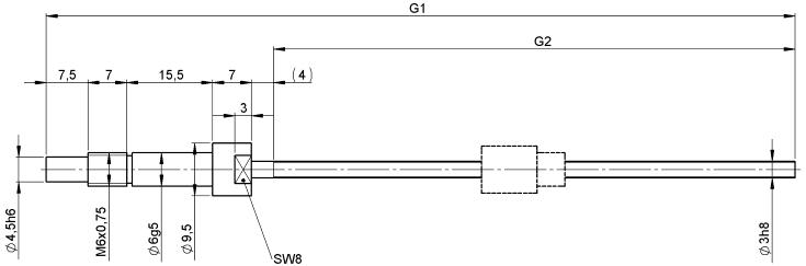 STEINMEYER施坦梅尔 1112/0,5.3.64.105 施坦梅尔滚珠丝杆结构图