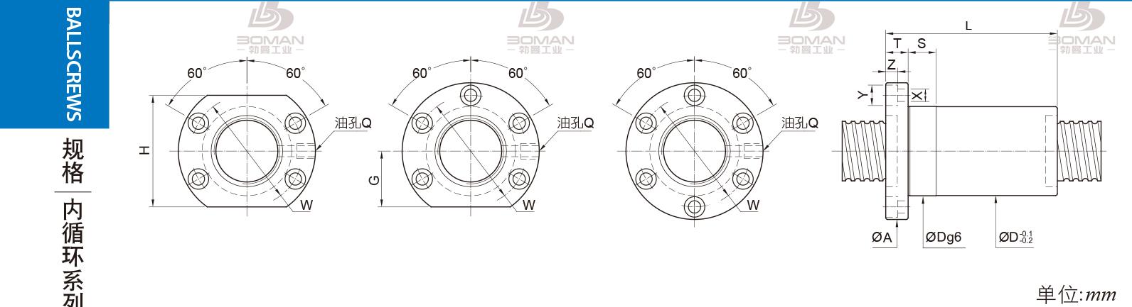 PMI FOIC3208 pmi 丝杆