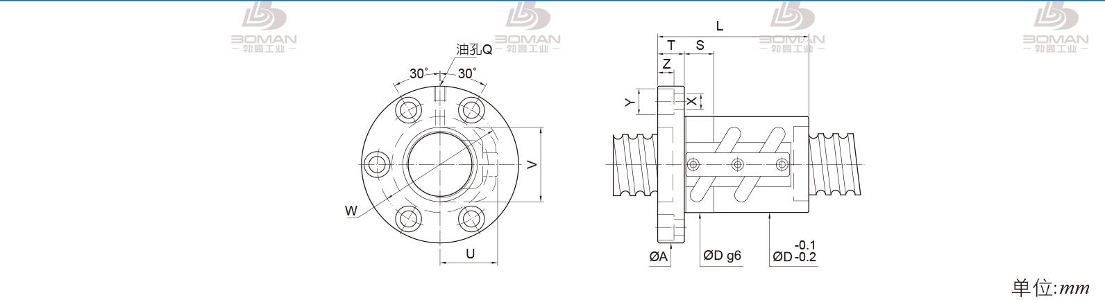 PMI FSVC5010 pmi丝杆怎么拉伸