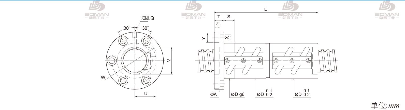 PMI FDVC-3206-3 pmi丝杠等级