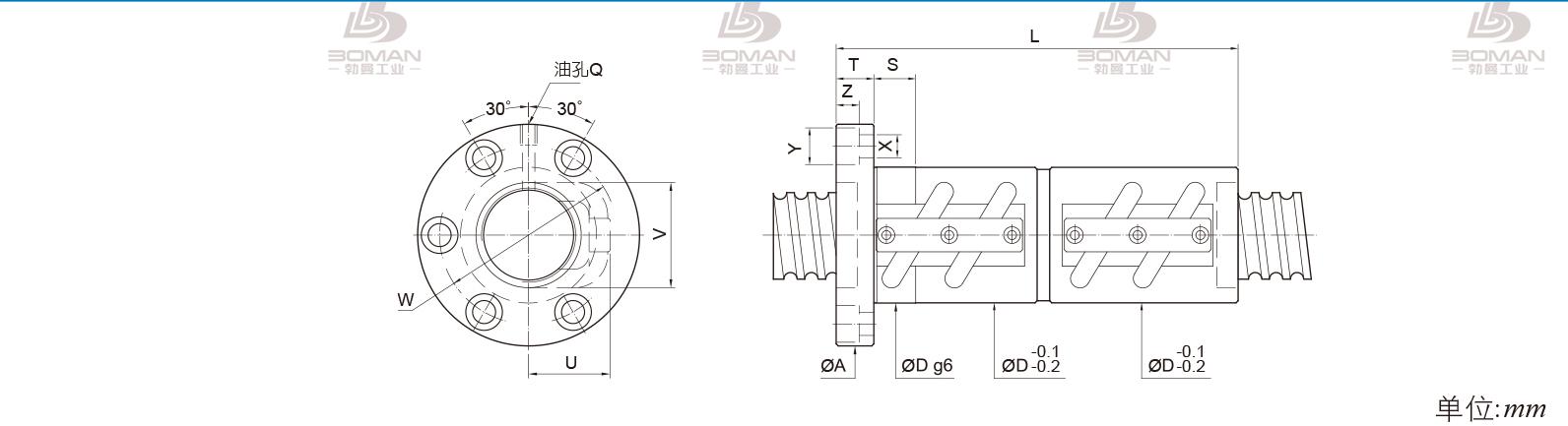 PMI FDVC-8010-5 pmi滚珠丝杠配件