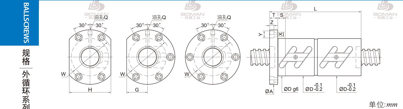 PMI FDWC2506-5 pmi导轨丝杆选型软件