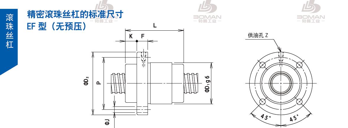 TSUBAKI 32EF2D25 tsubaki丝杠