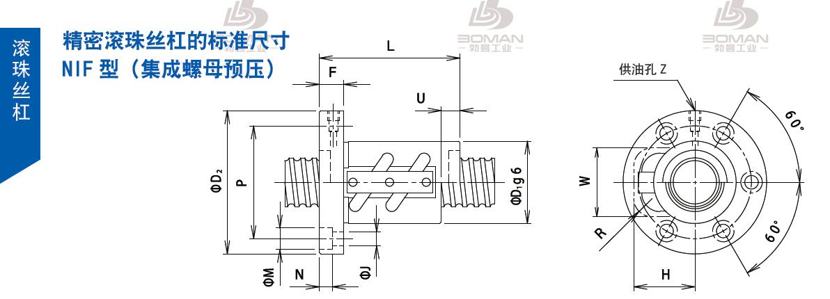 TSUBAKI 50NIFM5 tsubaki丝杆