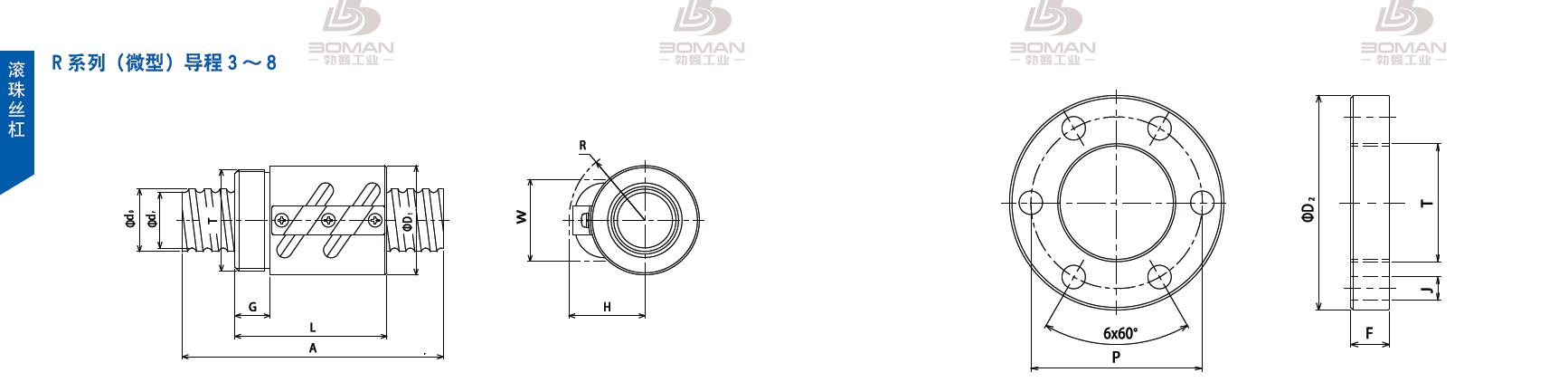 TSUBAKI 20RA10 日本丝杠tsubaki