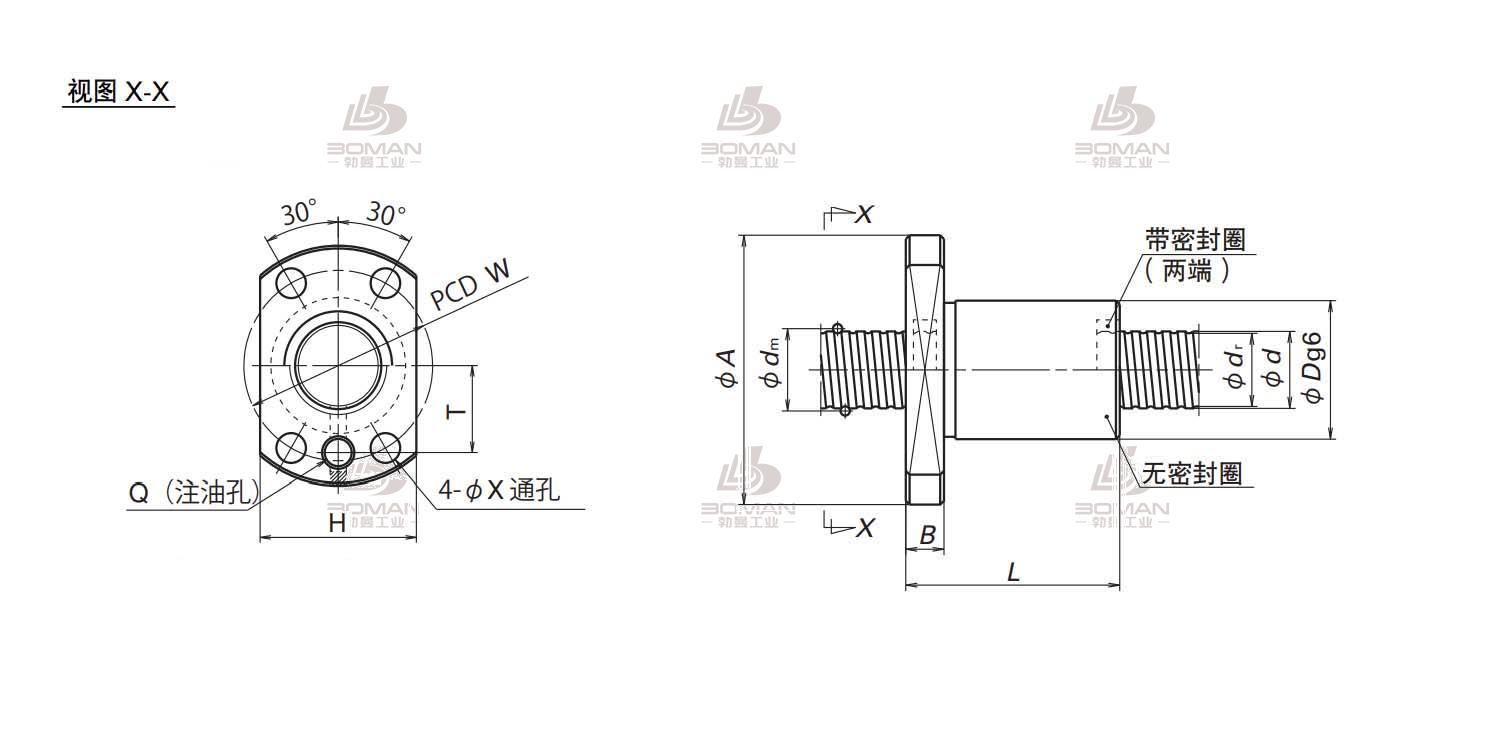 NSK MSFD2002-4-NSK SFD滚珠丝杠