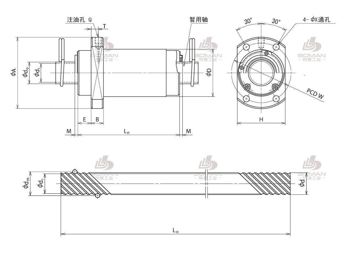 NSK RNFCL1632A6S-RNFCL滚珠丝杠现货