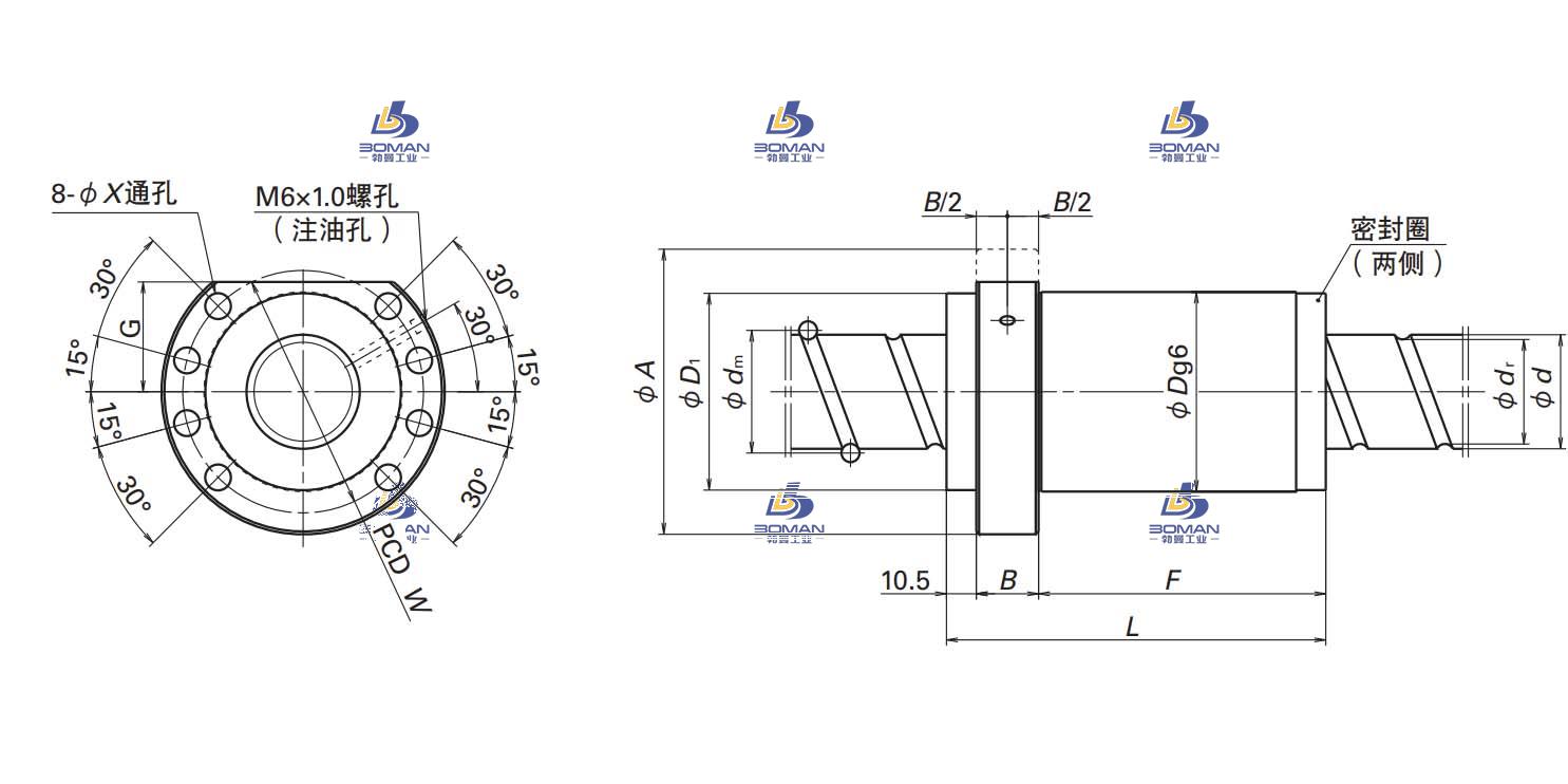 BSS4012-5E-BSS标准螺母