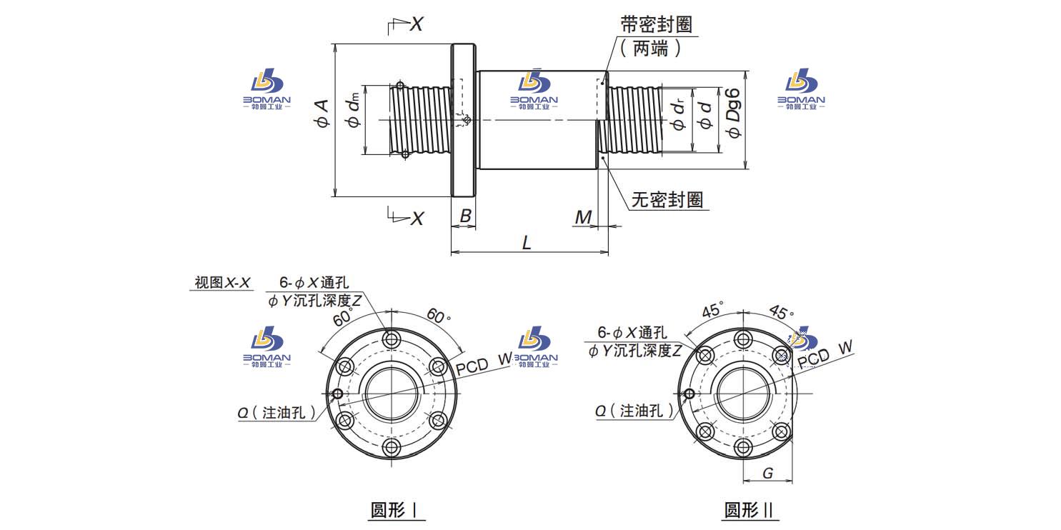 SFD5010-4-NSK MPFD滚珠丝杠